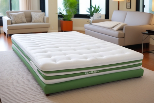 TWIN SIZE AIR MATTRESS in meddle of room