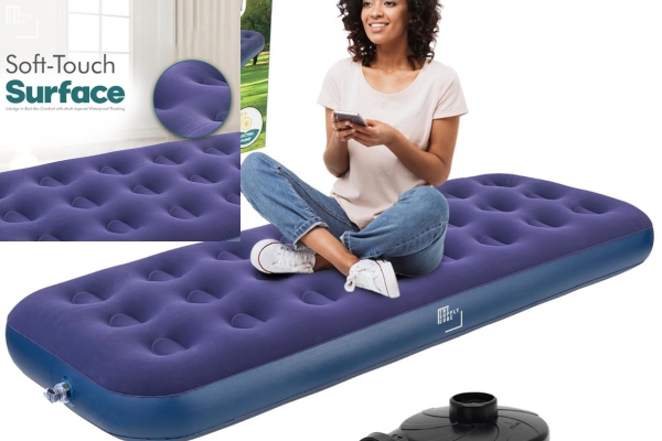 Supply Cube Single Airbed, Air Bed with Pump Review